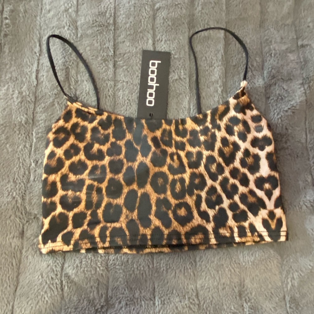 Cheetah crop top